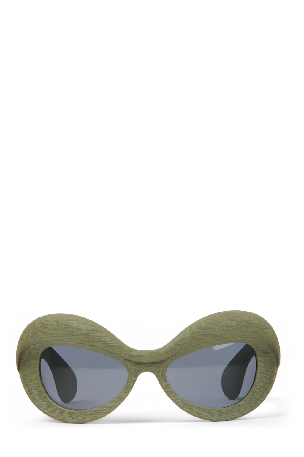 Side view of PULLA Green PULLA Acetate Sunglasses