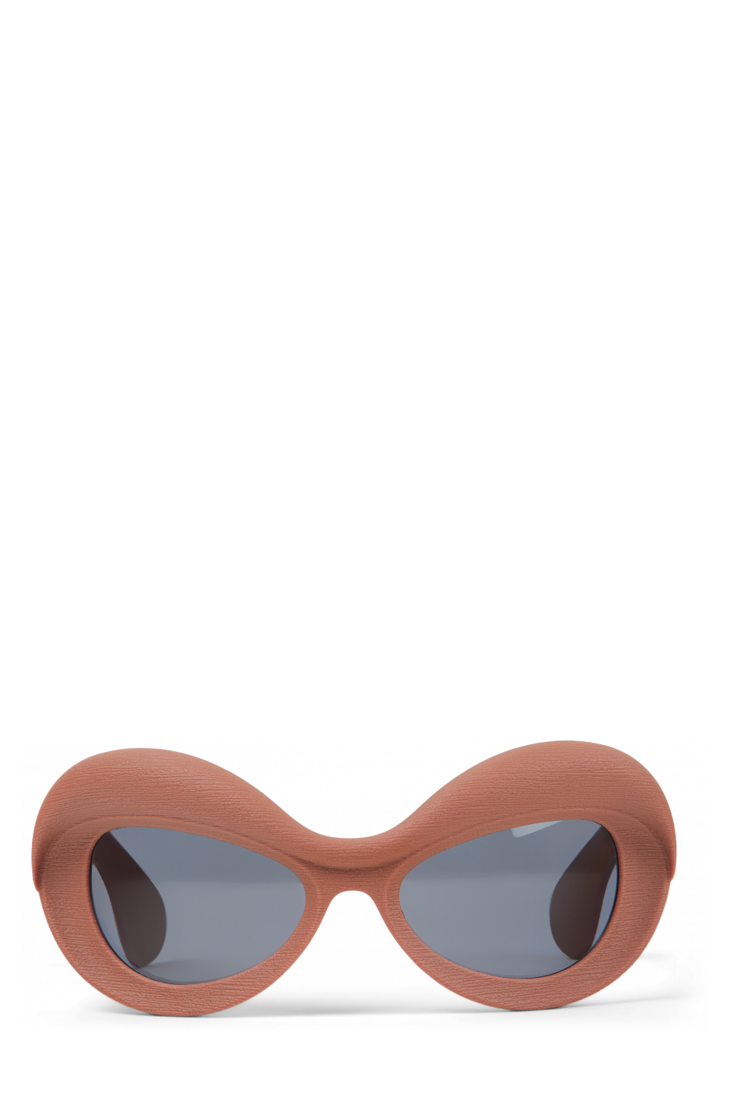 Side view of PULLA Terracotta PULLA Acetate Sunglasses