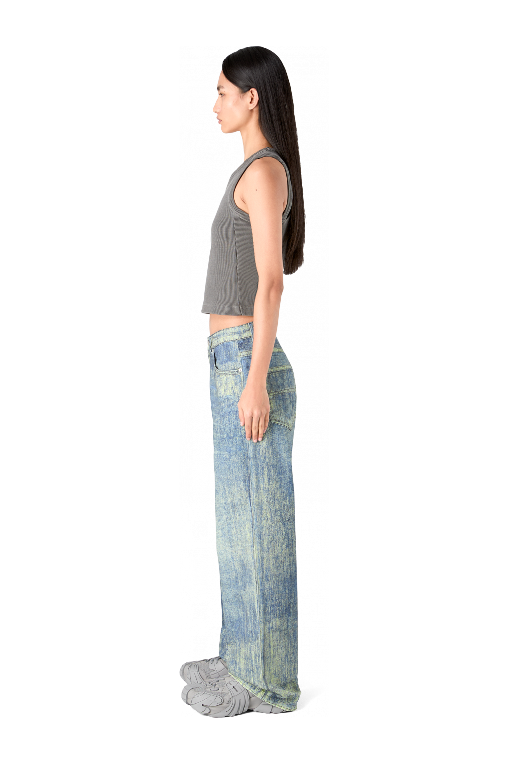 camperlab Denim AU00022-002 _tplgy_trousers_shorts Women. Official